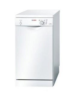 Bosch Sps40E22Gb 9-Place Slimline Dishwasher - White